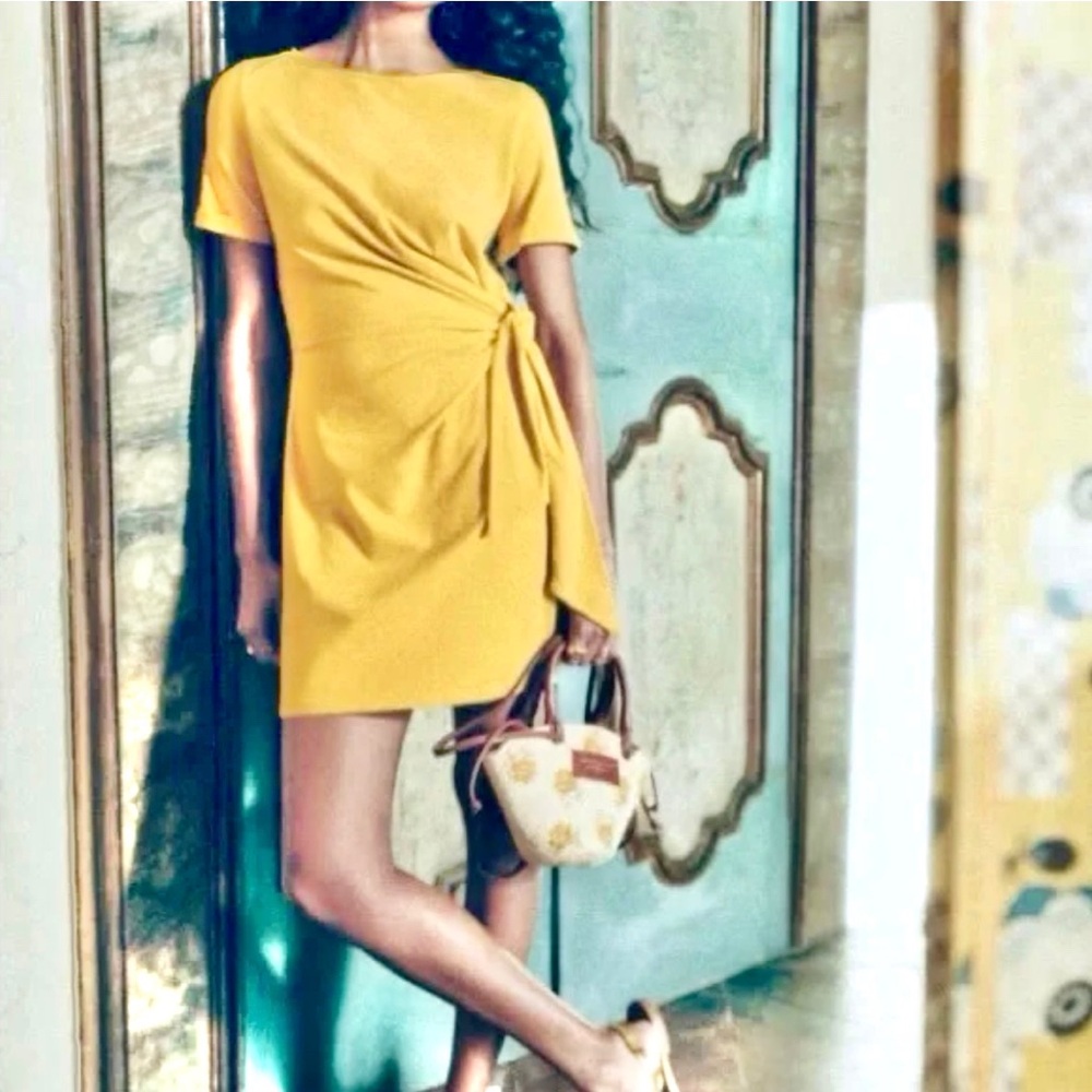 ❣️Last Chance❣️ Sézane Pippa Dress Pastel Yellow Spring Summer